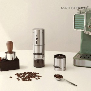[마리슈타이거] 2024 2세대로 새롭게 돌아온 LUMI 무선 전자동 커피그라인더 원두분쇄기 최고급형 V25 에스프레소